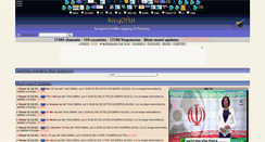 Desktop Screenshot of en.kingofsat.net
