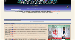 Desktop Screenshot of en.kingofsat.eu